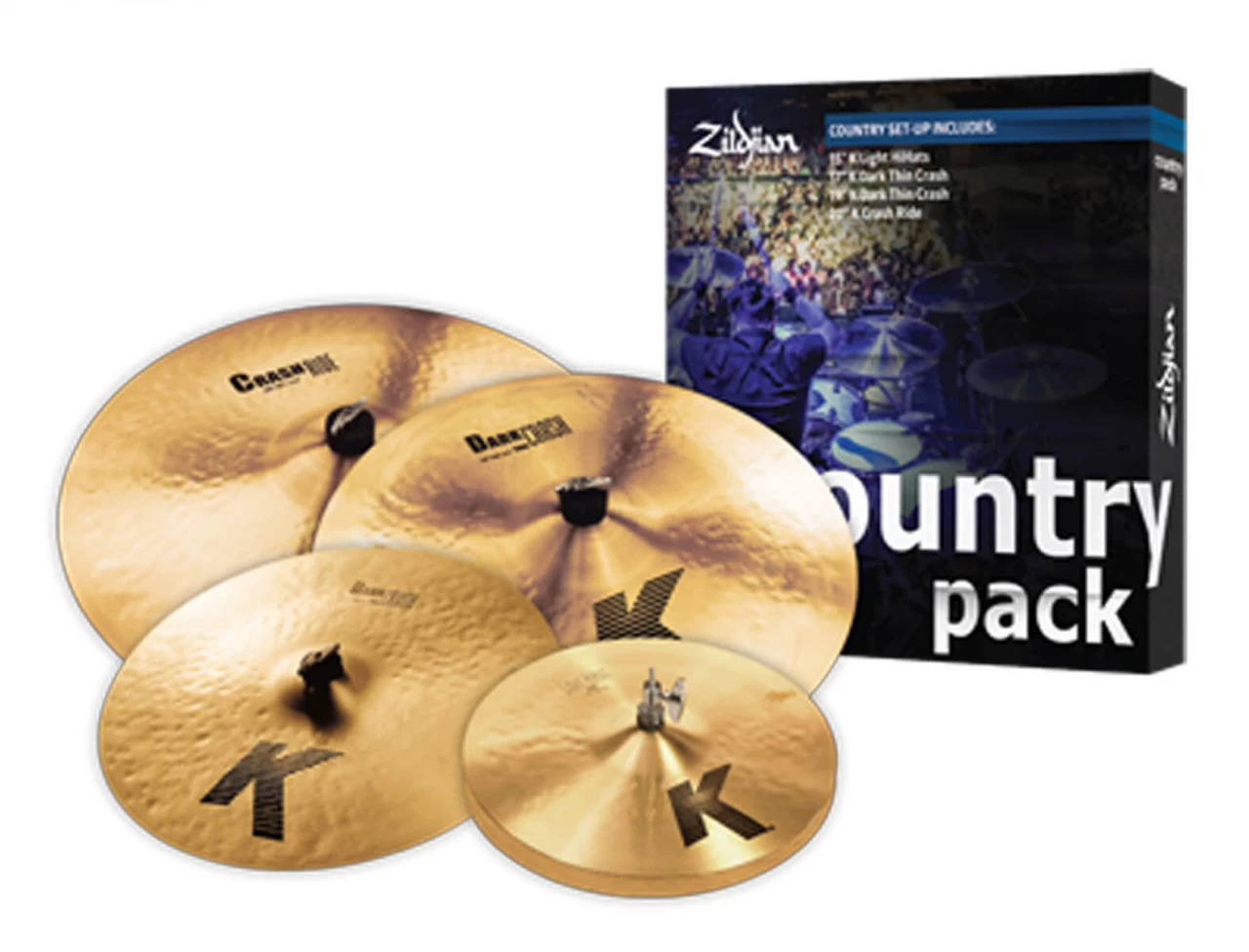 Zildjian K Country Pack 1 Zildjian K Country Pack