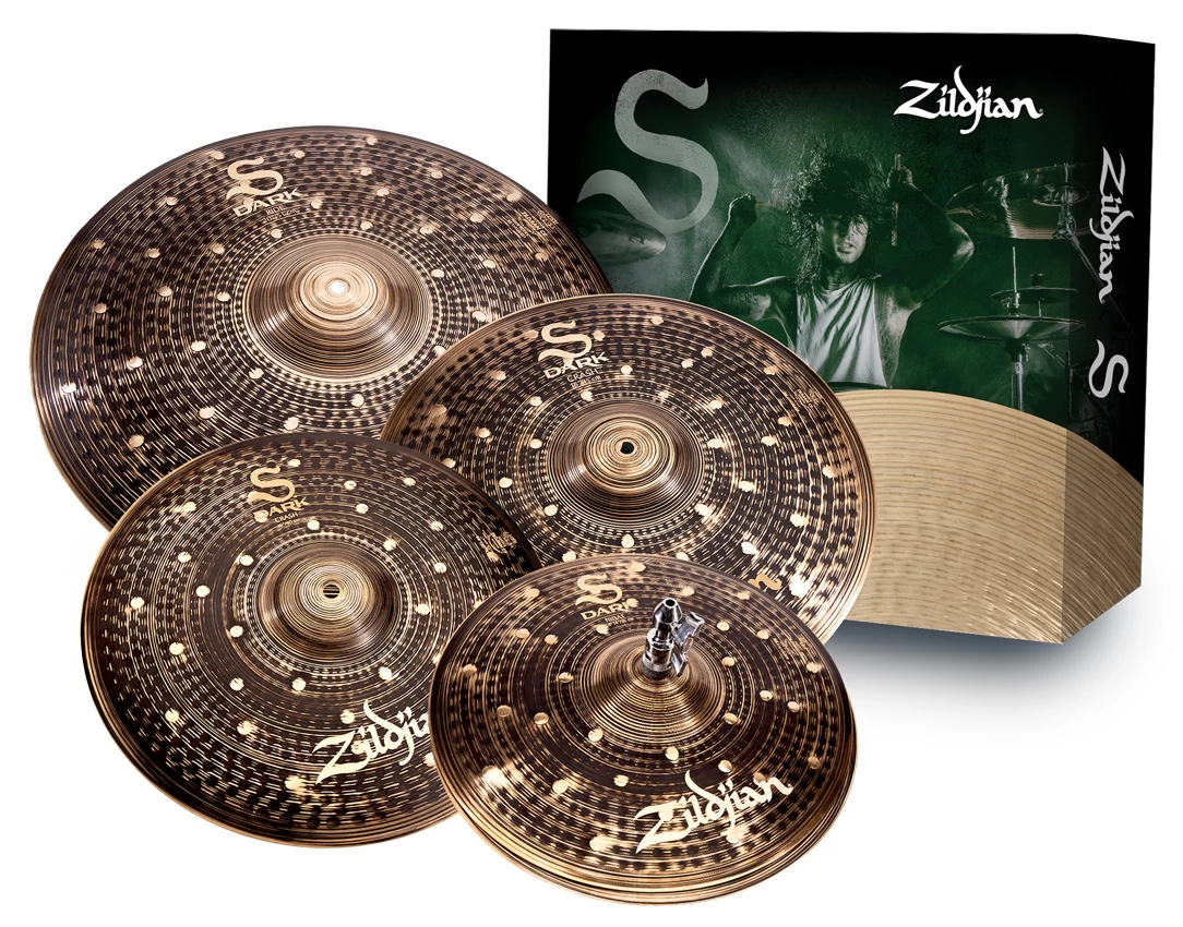Zildjian S Family Dark Cymbal Pack 1 Zildjian S Family Dark Cymbal Pack